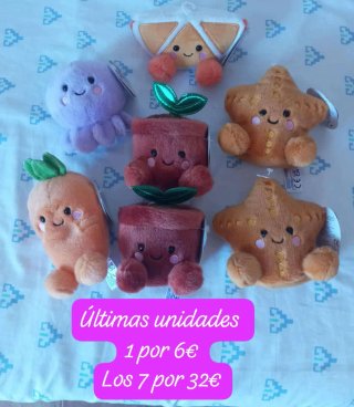 Lote 3 Peluches Palms Pals