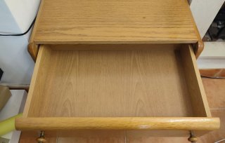 Cajonera de madera 3 cajones