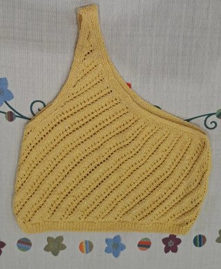 Top Asimétrico Amarillo Muy NUEVO ✅️
