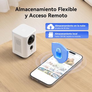 Cámara Vigilancia WiFi 2K Interior