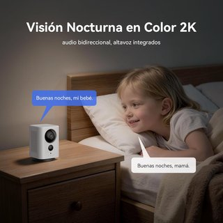 Cámara Vigilancia WiFi 2K Interior