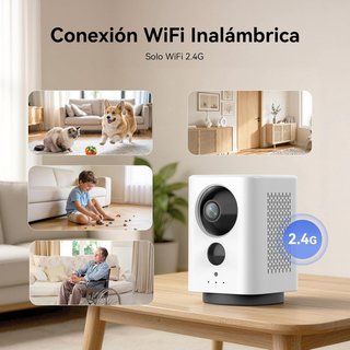 Cámara Vigilancia WiFi 2K Interior