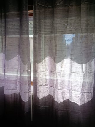 Cortinas grises 140x250cm