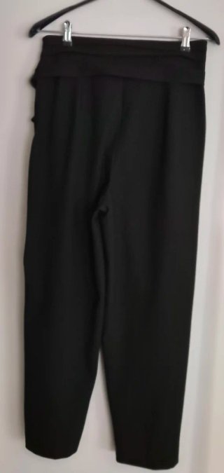 Pantalón Zara negro lazo