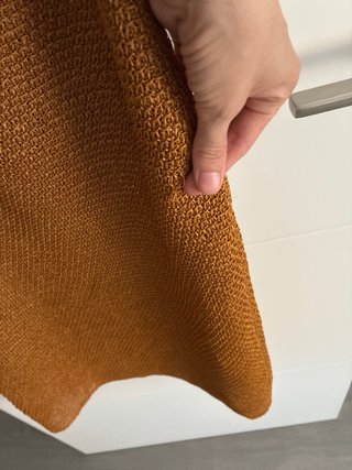 Vestido Zara Naranja con Etiqueta
