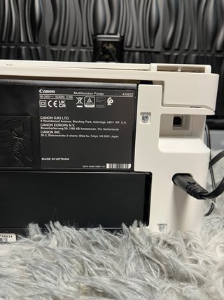 Impresora Canon Pixma TS6550i Blanca Sin tinta