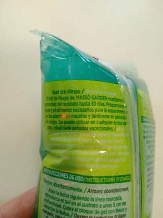 Gel de Riego Masso Garden XXL