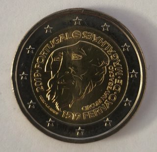 Moneda 2€ Portugal 2019 Fernando de Magallanes