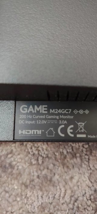 Monitor Gaming GAME M24GC7 24 200Hz Curvo