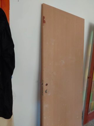 Puerta de entrada madera