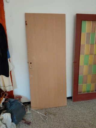 Puerta de entrada madera