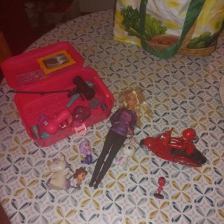 Lote Barbie y Ladybug Accesorios todo por 5 euros