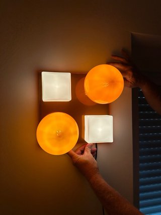 Lámpara De Pared Space Age Retro