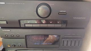 Equipo modular de música Pioneer con tocadiscos