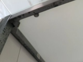 Mesa de cocina cristal y metal