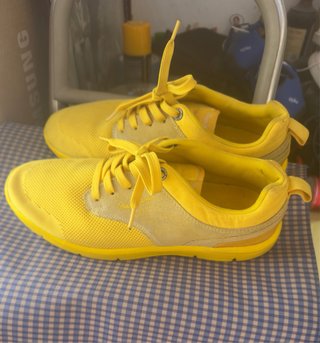 Zapatillas Pepe Jeans Amarillas y Beige