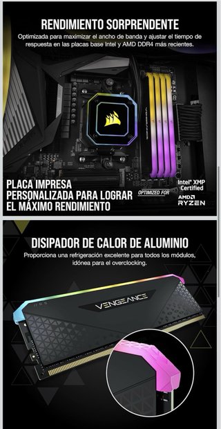 Corsair Vengeance RGB RS 64GB ddr4-3200 CL16 2x32