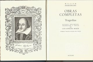 WILLIAM SHAKESPEARE - OBRAS COMPLETAS, I,II - AGUI