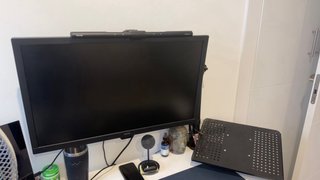 Monitor BenQ GL2780 con brazo para portátil