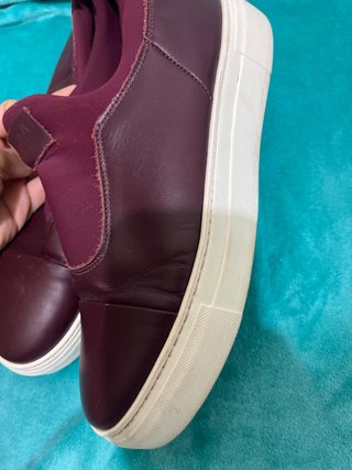 Zapatos de hombre color marrón/morado