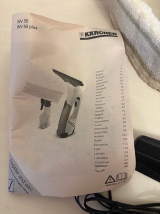 Limpia cristales Karcher WV50