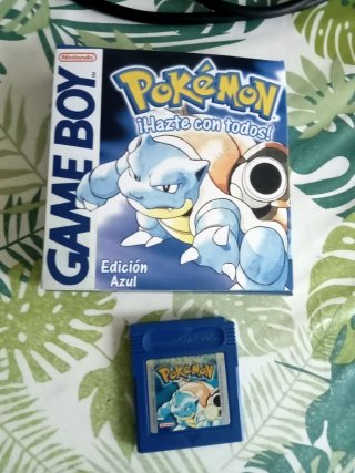 Pokemon Azul Oficial Nintendo Game Boy Español