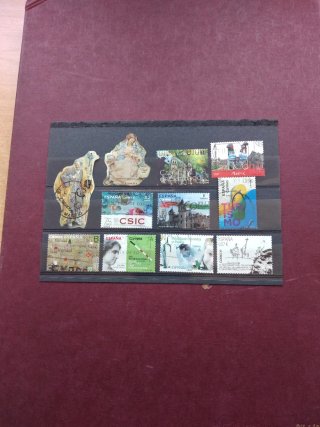 Sellos España actuales Euro alto valor de catálogo