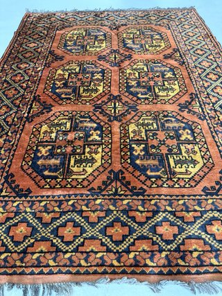 Alfombra Ersari Afgano