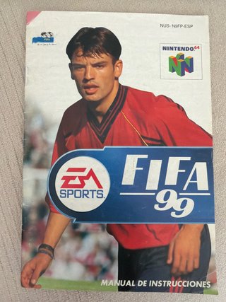 Manual FIFA 99 N64 Nintendo
