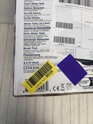 Eureka Aspirador Limpiador Manchas NEY100 Azul