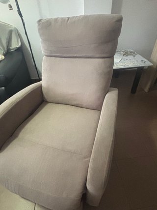 Butaca Relax Reclinable Beige