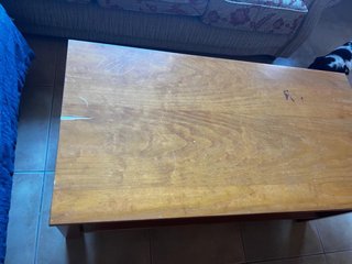 Mesa de centro de madera