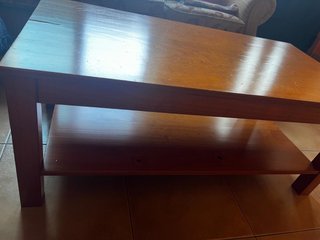 Mesa de centro de madera
