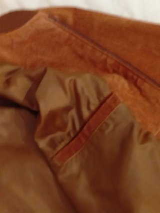 Chaqueta Piel Hombre Marrón XL/XXL