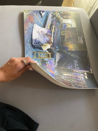 CATÁLOGO DE ARTE FELIPE PASTOR FIRMADO Y DEDICADO