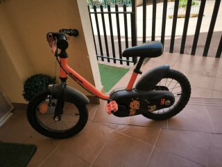 Bicicleta infantil 14 pulgadas