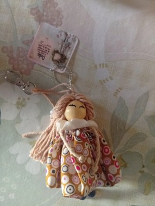 Colgante Muñeca Artesanal