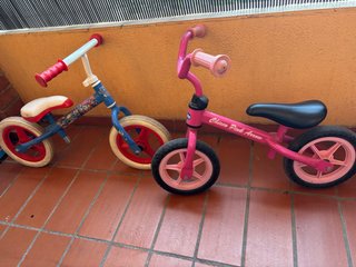Bicicleta Chicco Rosa y Azul