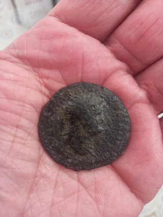 Moneda romana Sestercio Autentico de Nerón