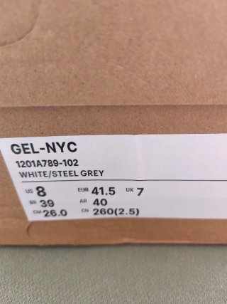 Asics Gel-NYC cinza/branco