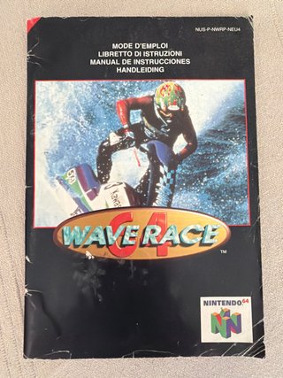 Manual Wave Race 64 Nintendo