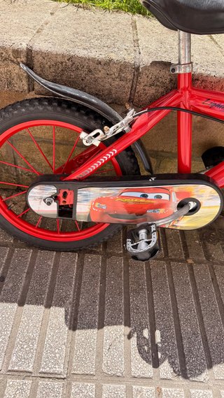 Bicicleta infantil 16 Cars