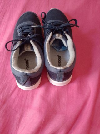 Zapatillas deportivas azul/gris T.38
