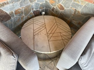 Conjunto 2 Sofás Tela Gris y Madera 70€/u