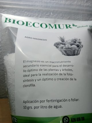 Fertilizante de Magnesio Bioecomur