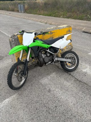 Kawasaki KX 85 Motocross Verde/Blanco