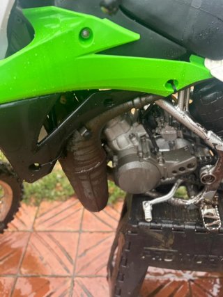 Kawasaki KX 85 Motocross Verde/Blanco