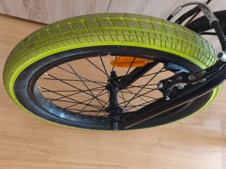 Bicicleta BMX Wipe 500 20 Verde Lima