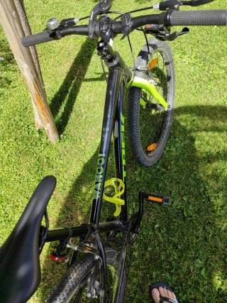 Bicicleta Trek Wahoo 24 Negro/Verde