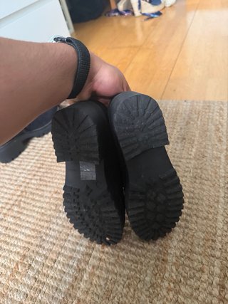 Zapatos negros de plataforma